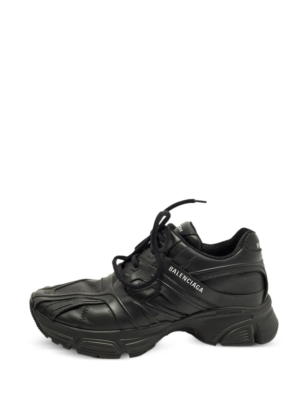 Balenciaga Pre-Owned Phantom lace-up leather sneakers - Nero