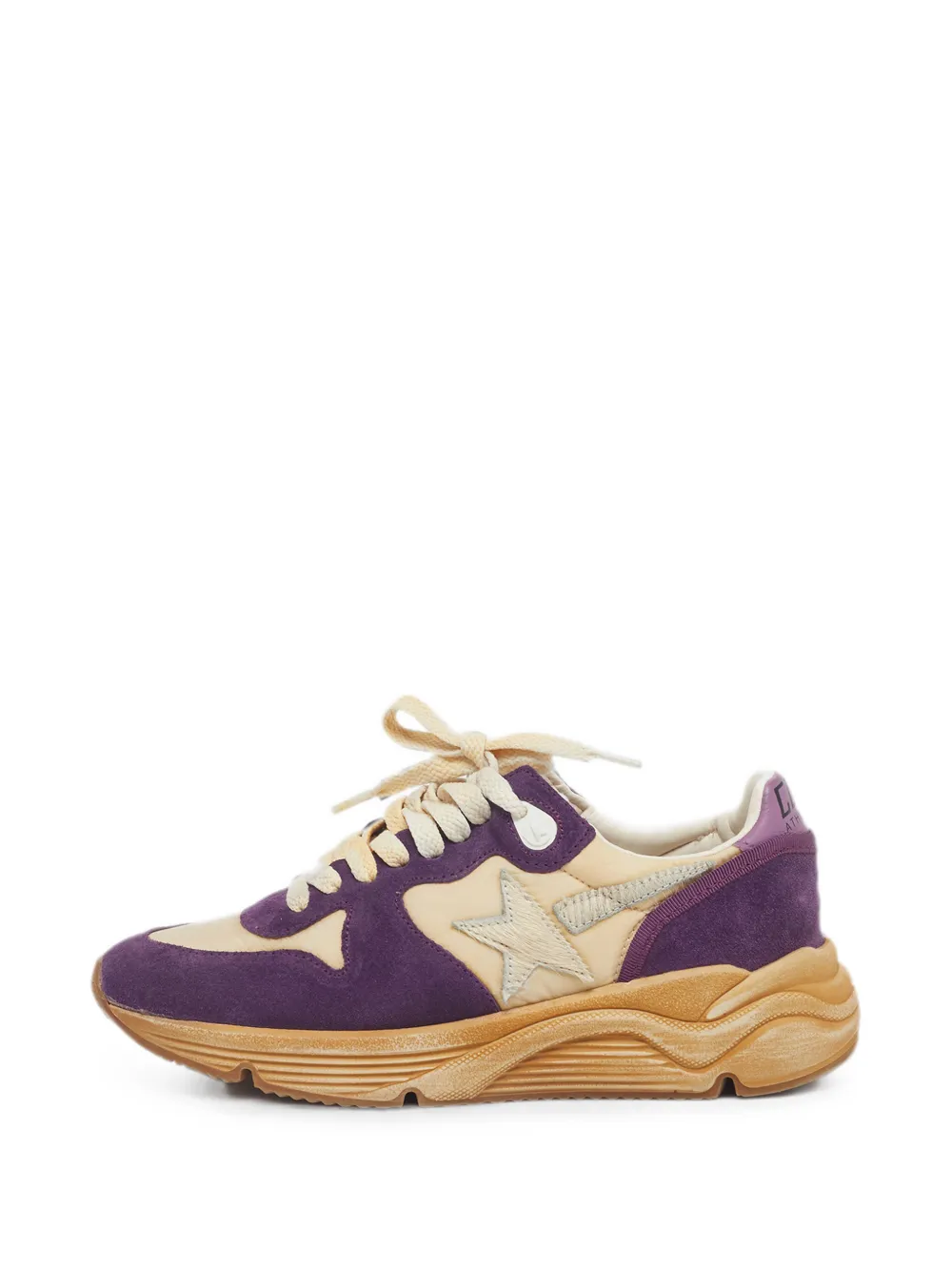 Golden Goose Running Sole panelled sneakers - Purple