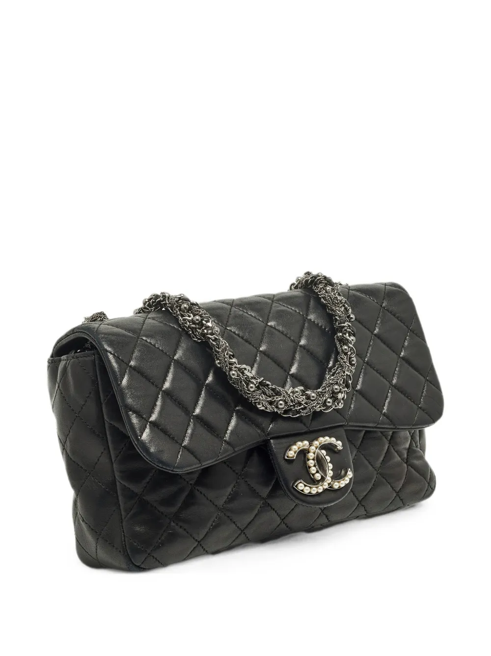 CHANEL Pre-Owned 2015-2016 Westminster single flap shoulder bag - Nero
