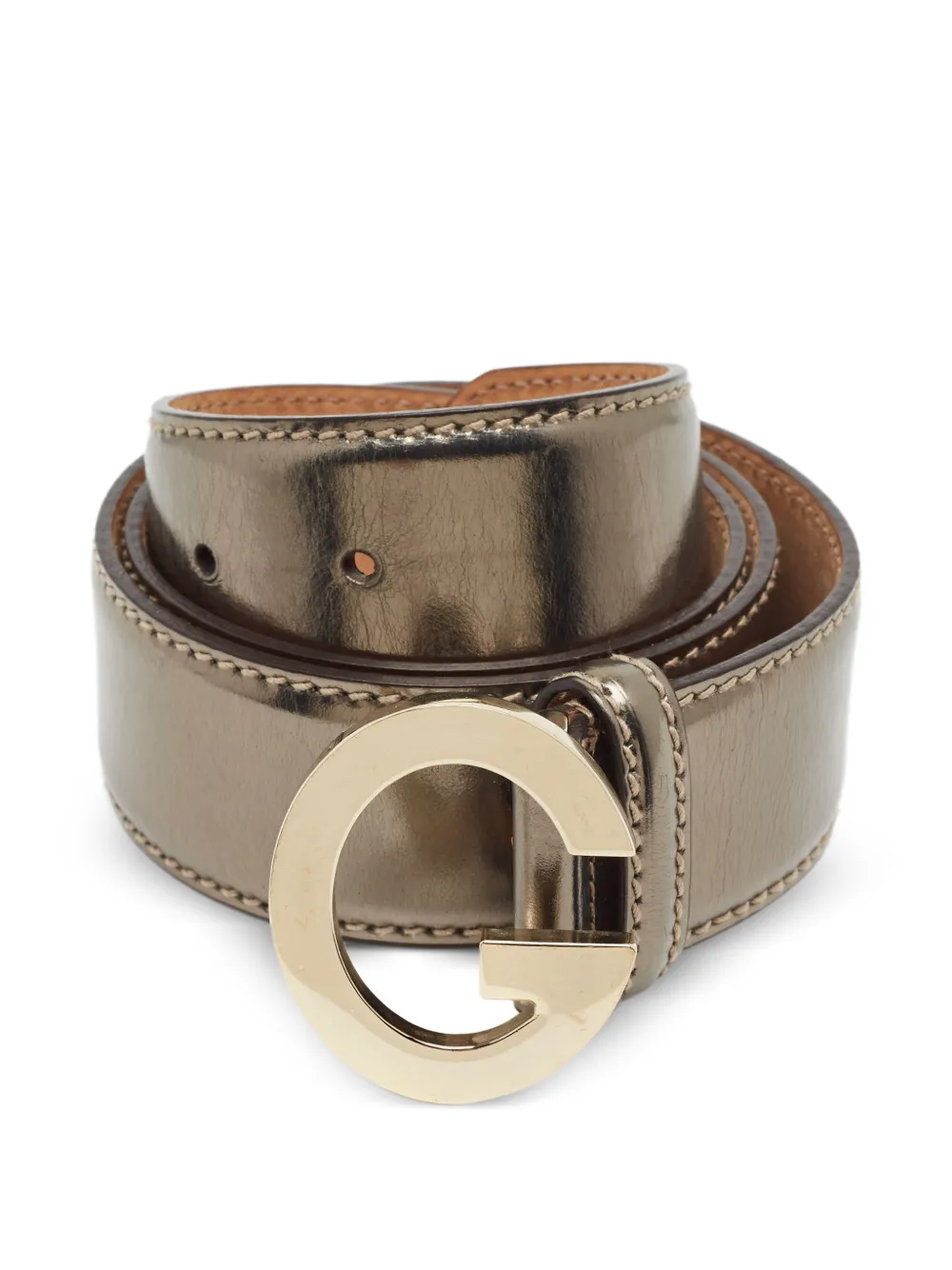 Gucci Pre-Owned leather belt - Oro