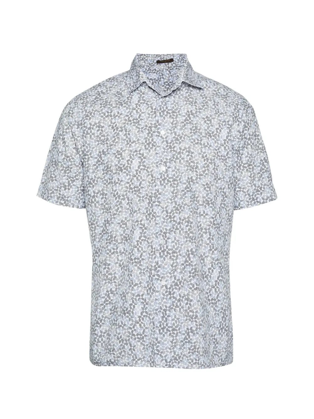 Louis Vuitton Pre-Owned floral-print short-sleeve shirt - Bianco