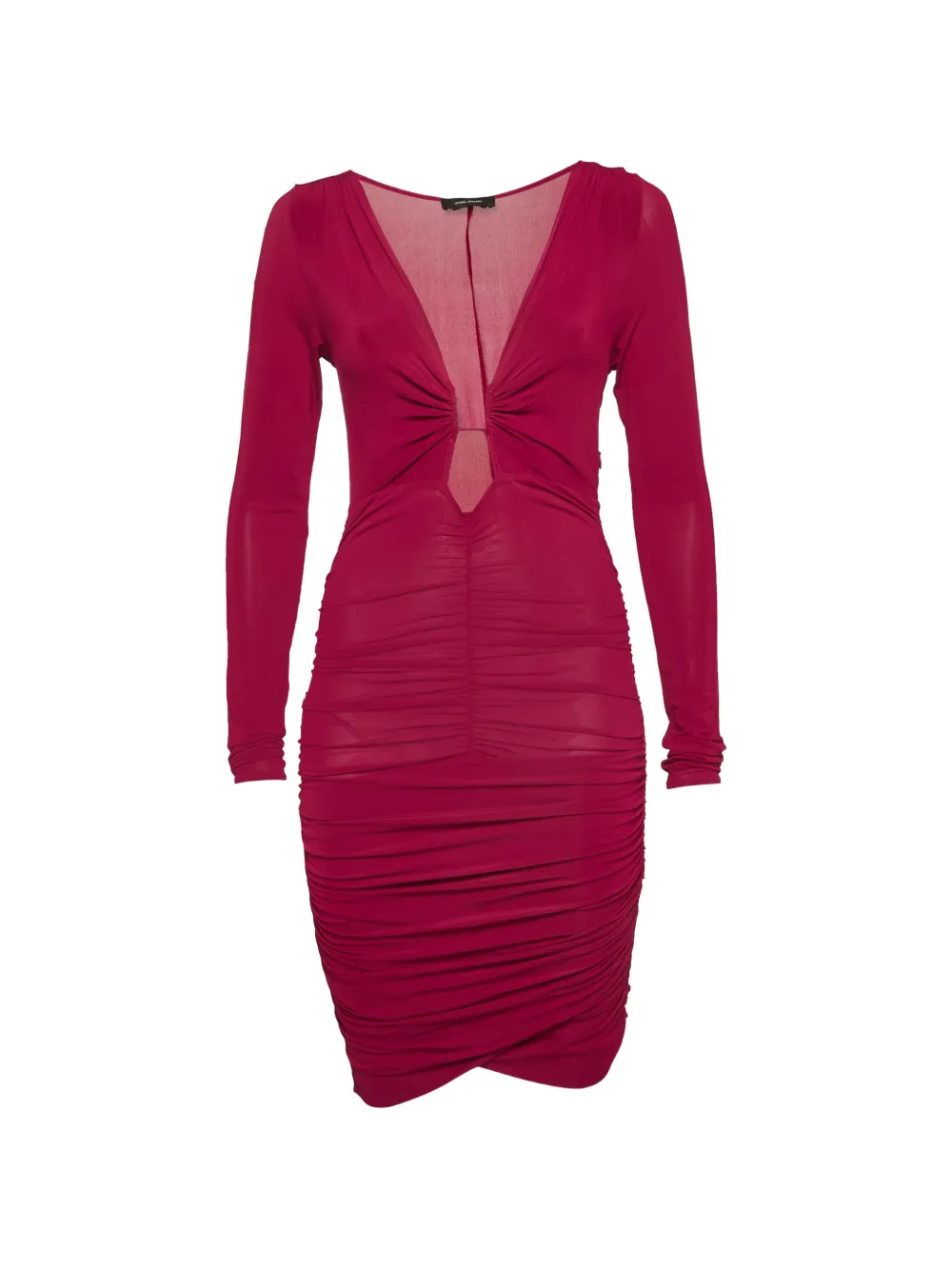 ISABEL MARANT Jordana ruched dress - Rot