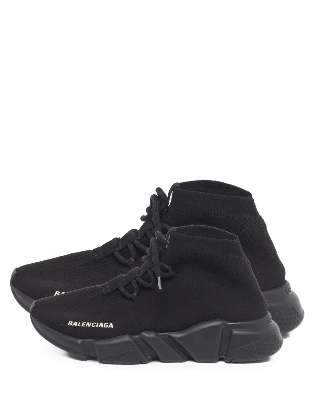 Balenciaga Pre-Owned Speed sock-style sneakers - Schwarz