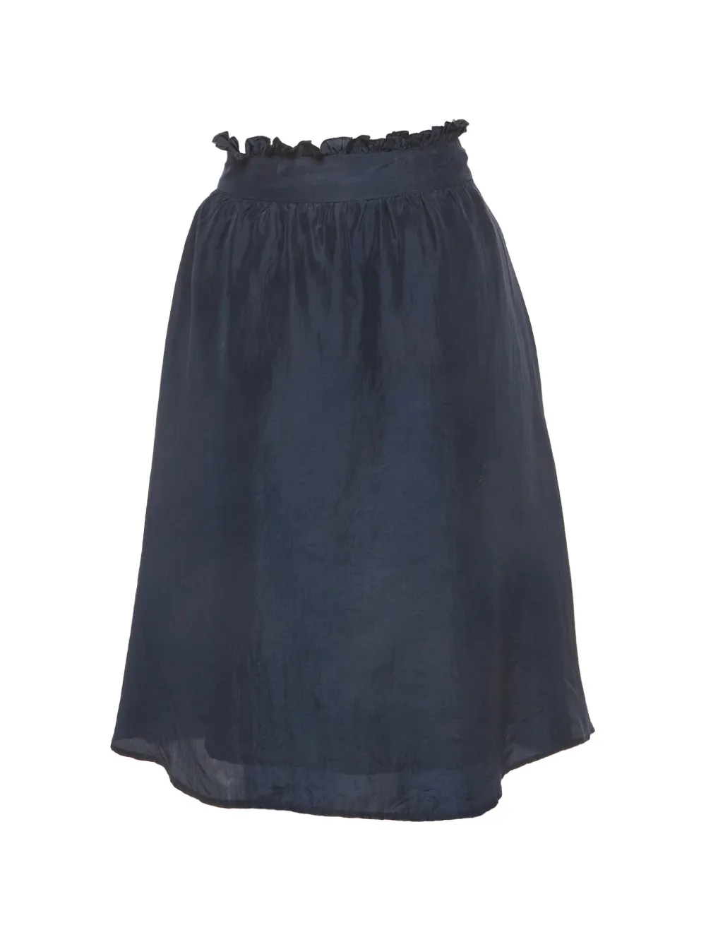 Burberry Pre-Owned flared-style mini skirt - Blu