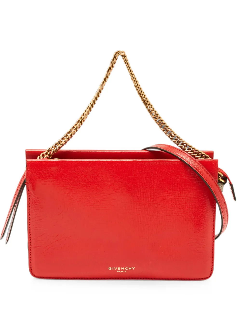 Givenchy Pre-Owned Cross 3 leather shoulder bag - Rosso