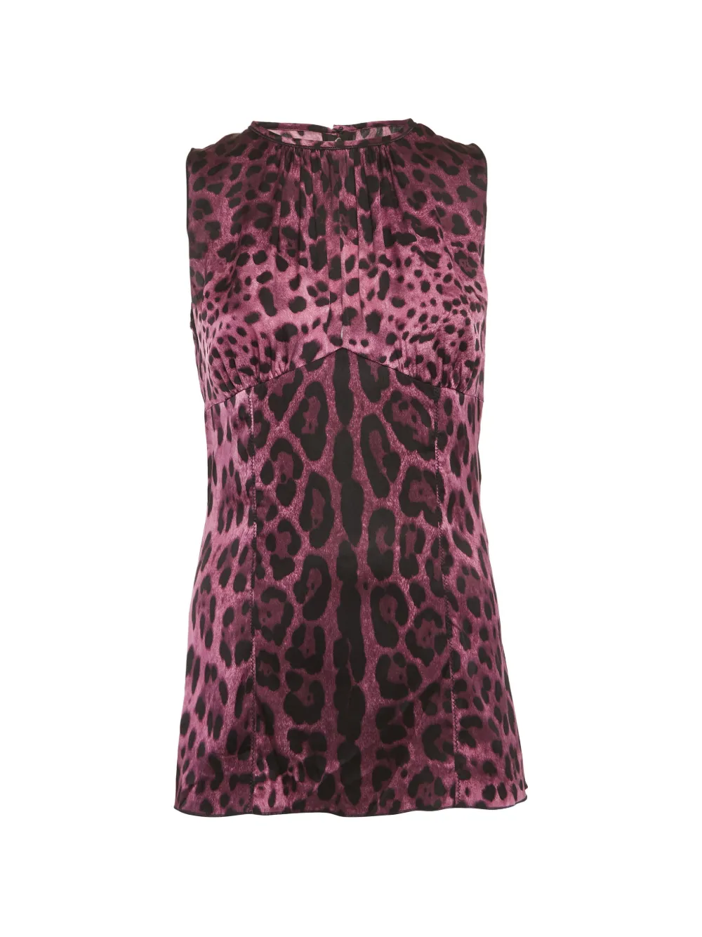 Dolce & Gabbana Pre-Owned Top leopardato - Viola