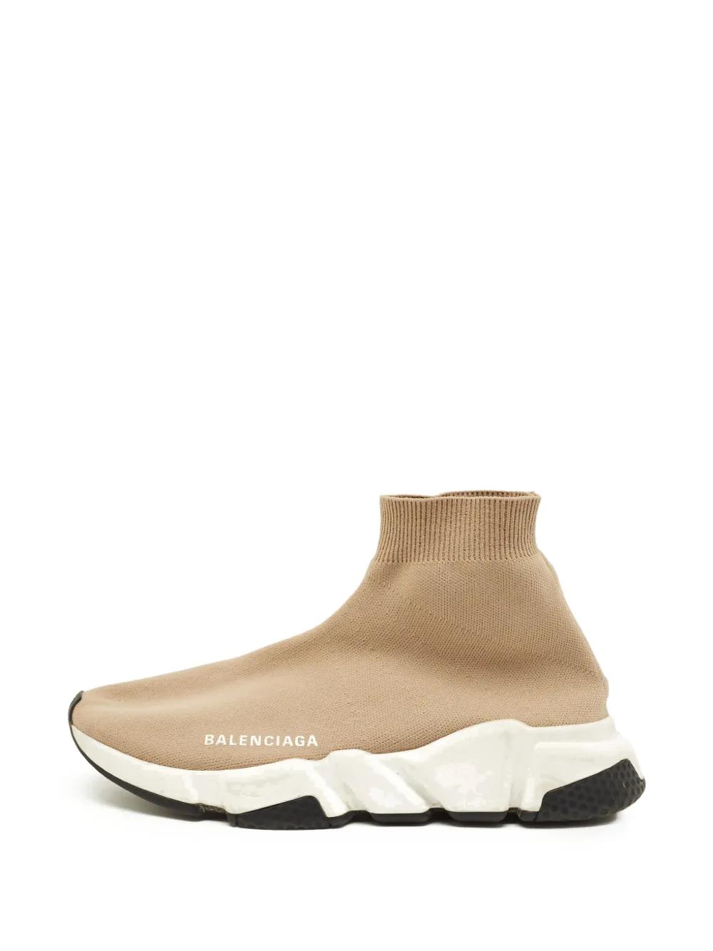 Balenciaga Pre-Owned Speed sock-style sneakers - Toni neutri