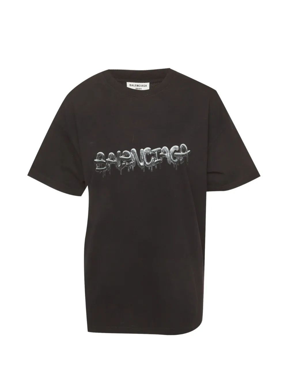 Balenciaga Pre-Owned T-Shirt mit Logo - Schwarz