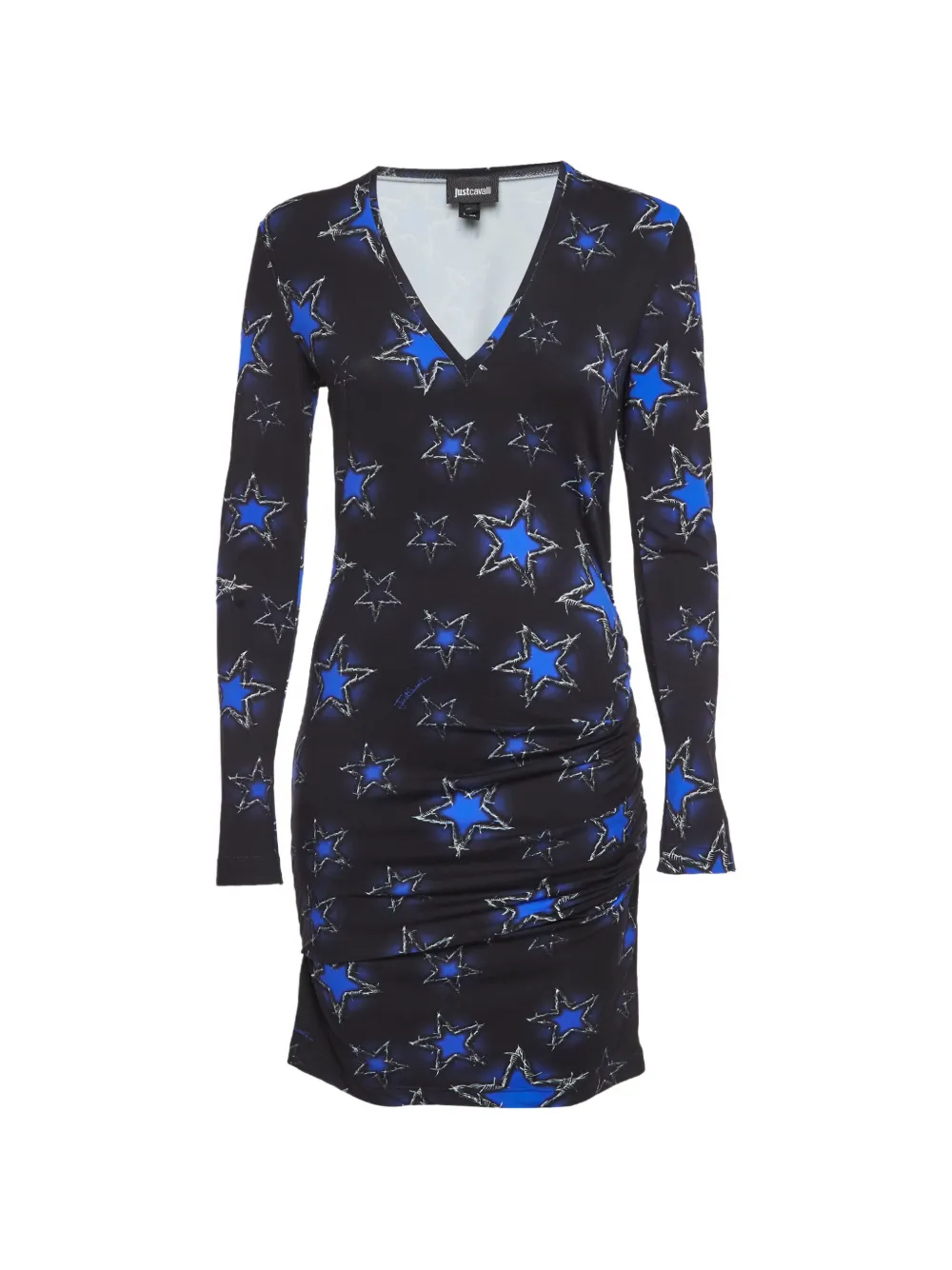 Just Cavalli Vintage Abito midi con stampa - Nero