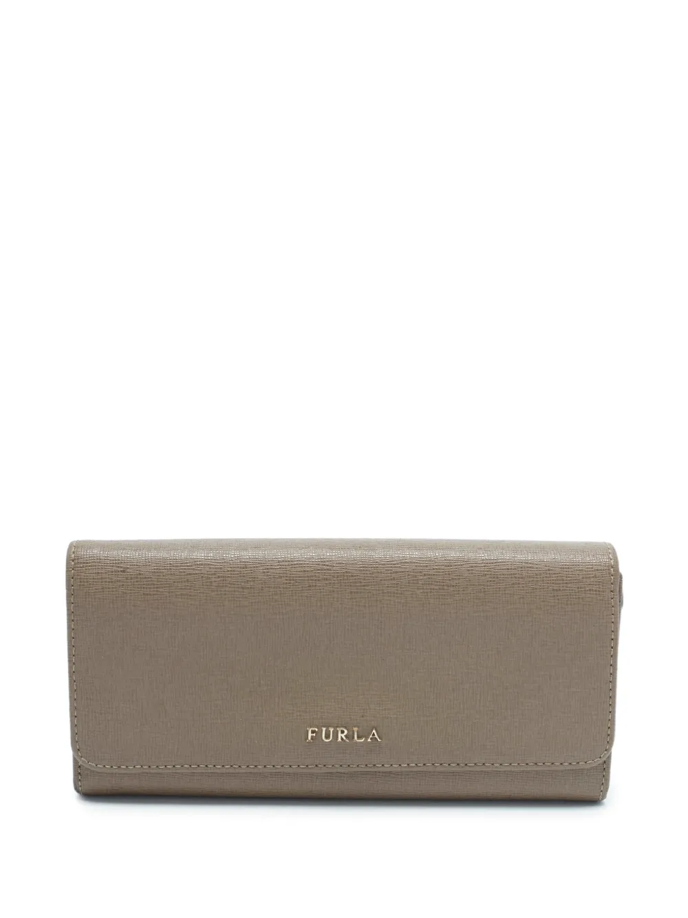 Furla Portemonnaie mit Logo - Braun