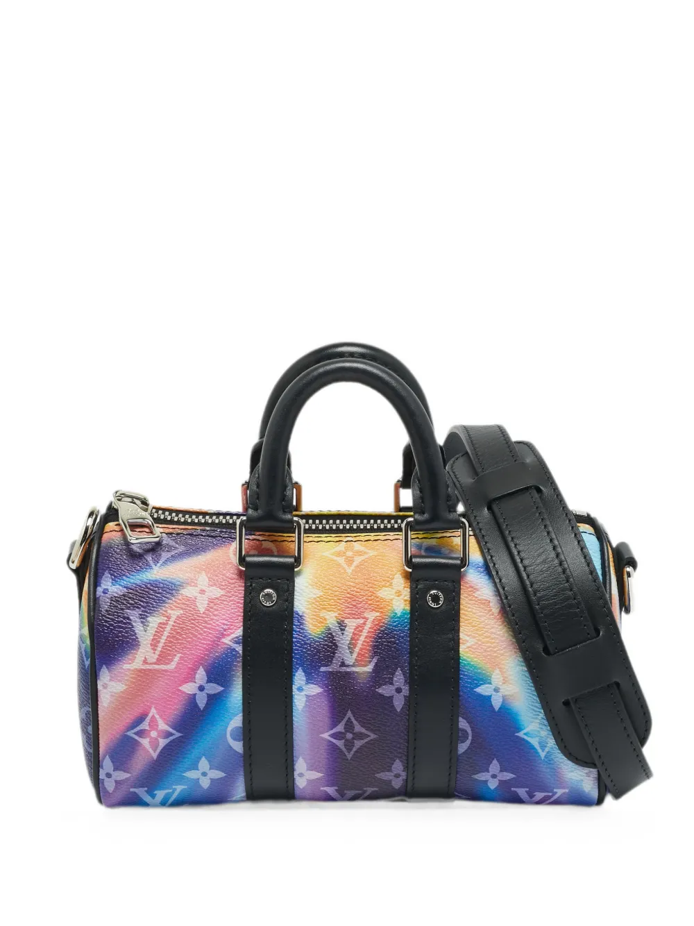 Louis Vuitton Pre-Owned XS Keepall Bandouliere monogram travel bag - Violett