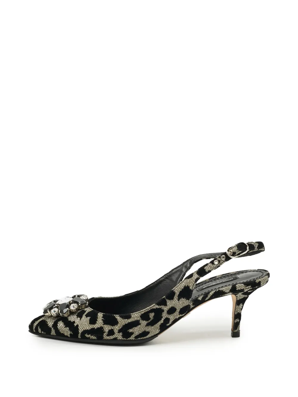 Dolce & Gabbana Pre-Owned Bellucci crystal-embellished pumps - Nero