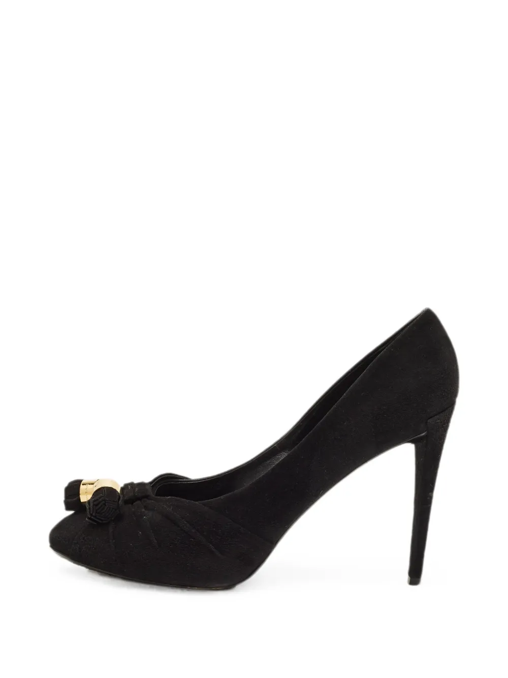 Louis Vuitton Pre-Owned knot tassel pumps - Schwarz