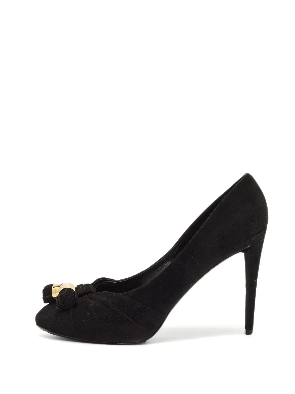 Louis Vuitton Pre-Owned knot tassel pumps - Schwarz