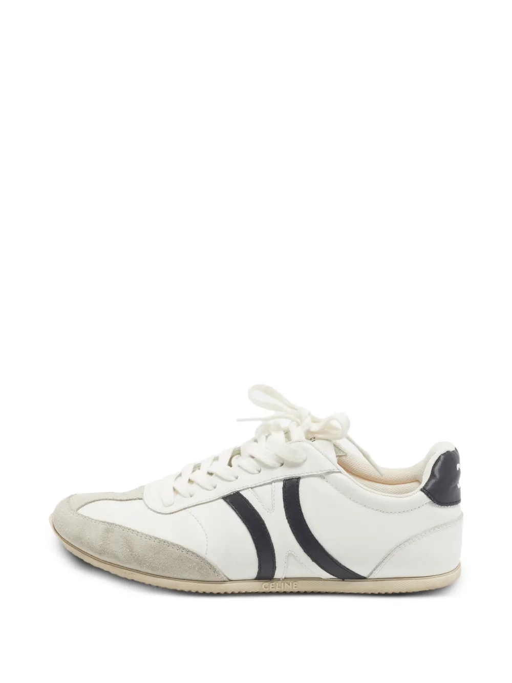 Celine Pre-Owned Jogger lace-up sneakers - Bianco