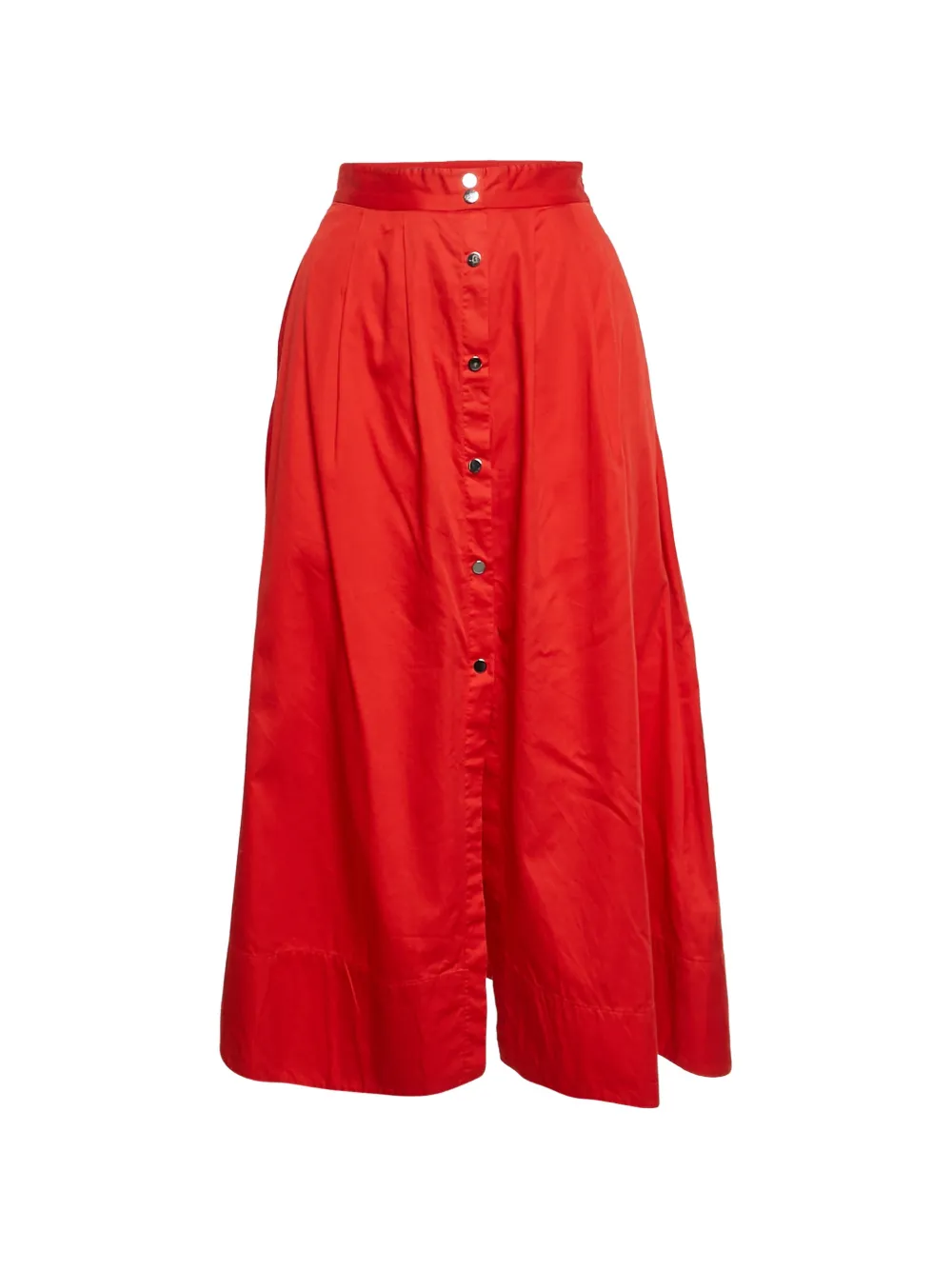 Maje Jupalo button-front midi skort - Rosso