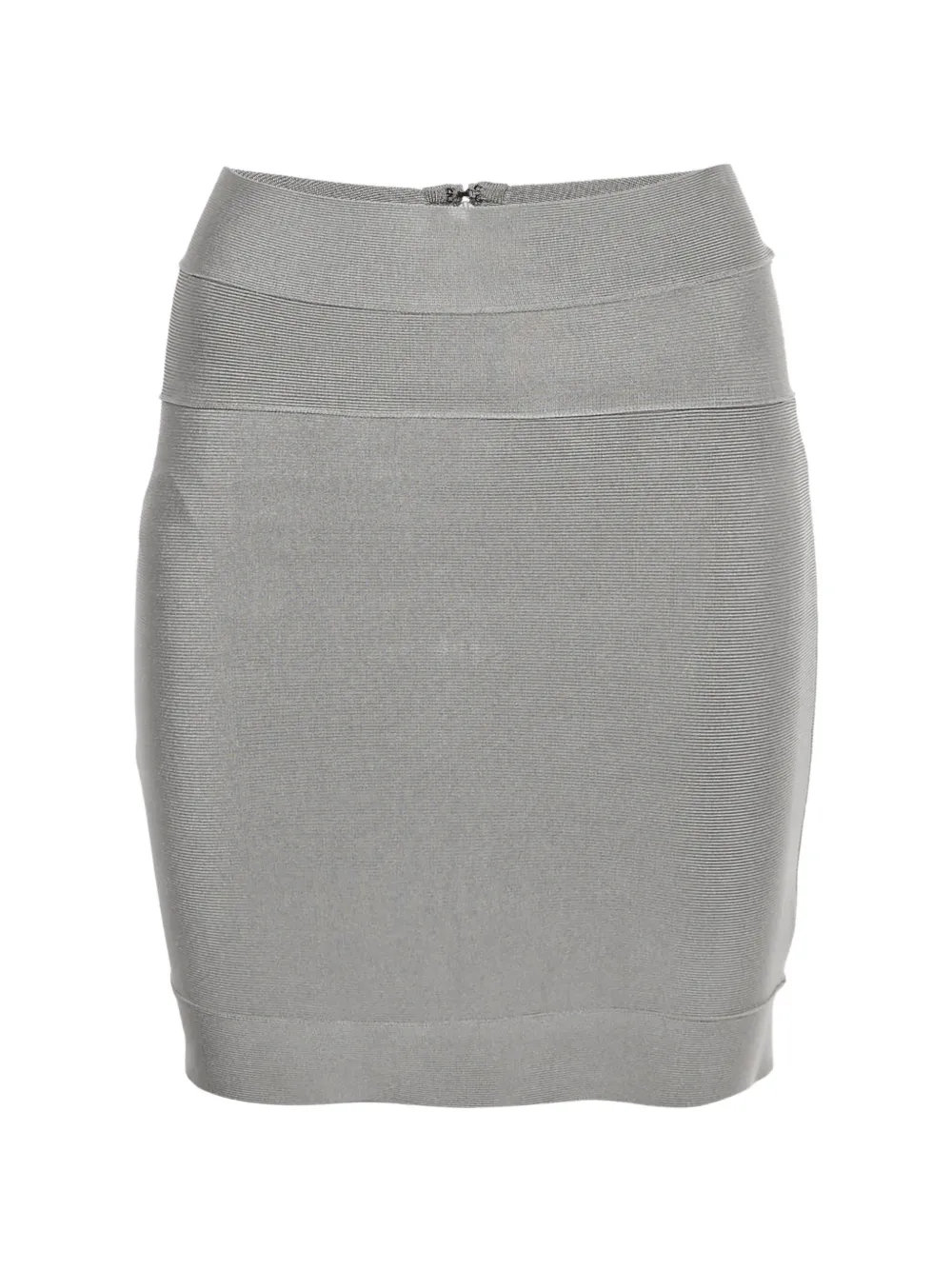 Hervé Léger Pre-Owned Minigonna a fascia - Grigio