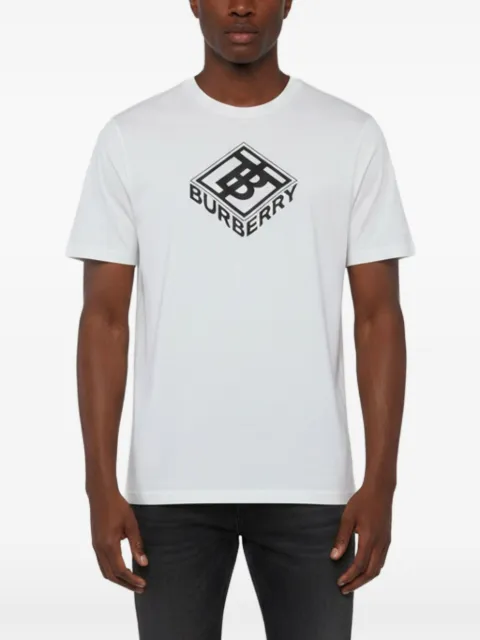 Burberry Pre-Owned crew-neck graphic-print T-shirt