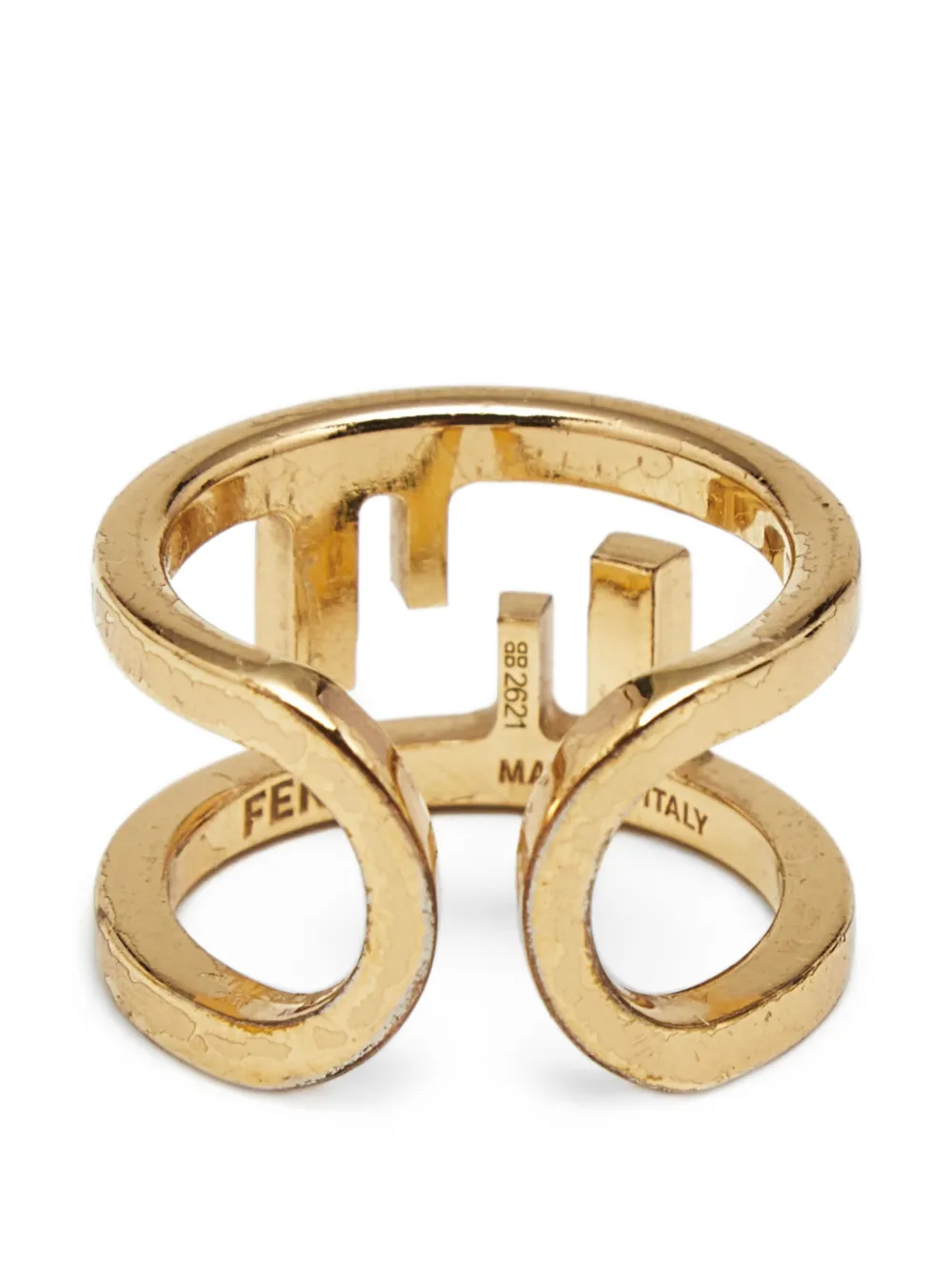 Fendi Pre-Owned O’Clock ring - Oro