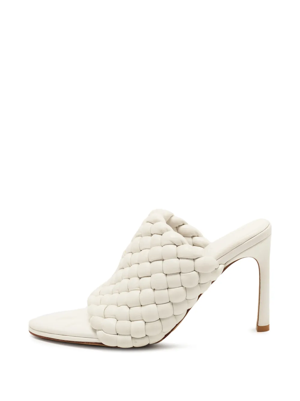 Bottega Veneta Pre-Owned Curve leather sandals - Bianco