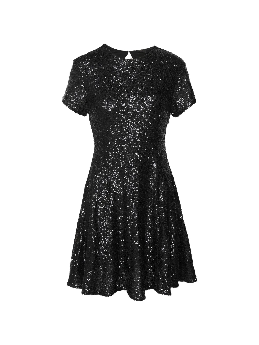 Maje sequin-embellished mini dress - Nero