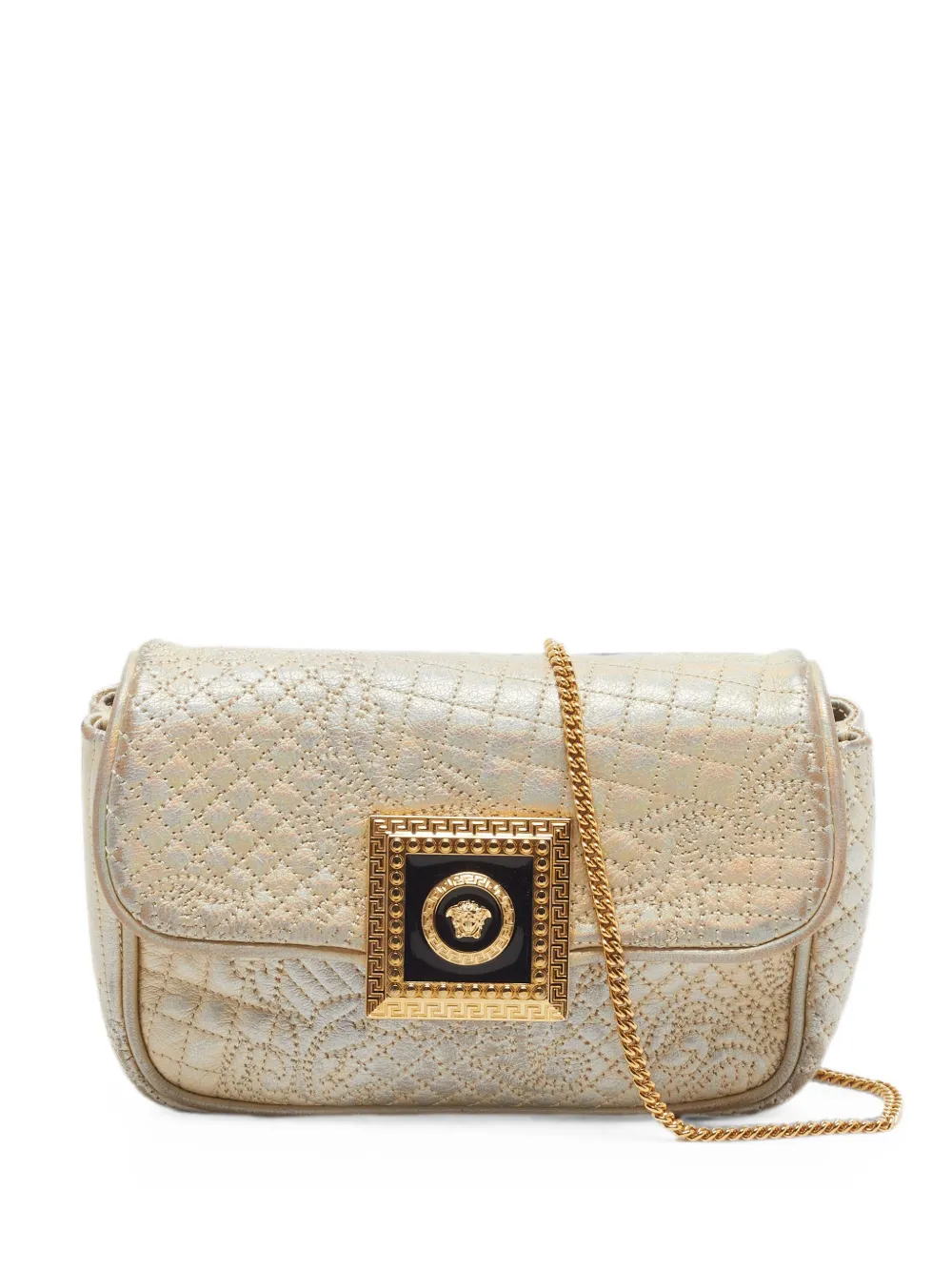 Versace Pre-Owned Medusa Barocco shoulder bag - Oro