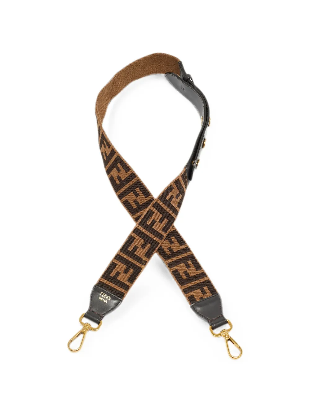 Fendi Pre-Owned Zucca canvas shoulder strap - Toni neutri