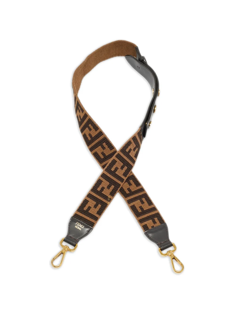 Fendi Pre-Owned Zucca canvas shoulder strap - Toni neutri
