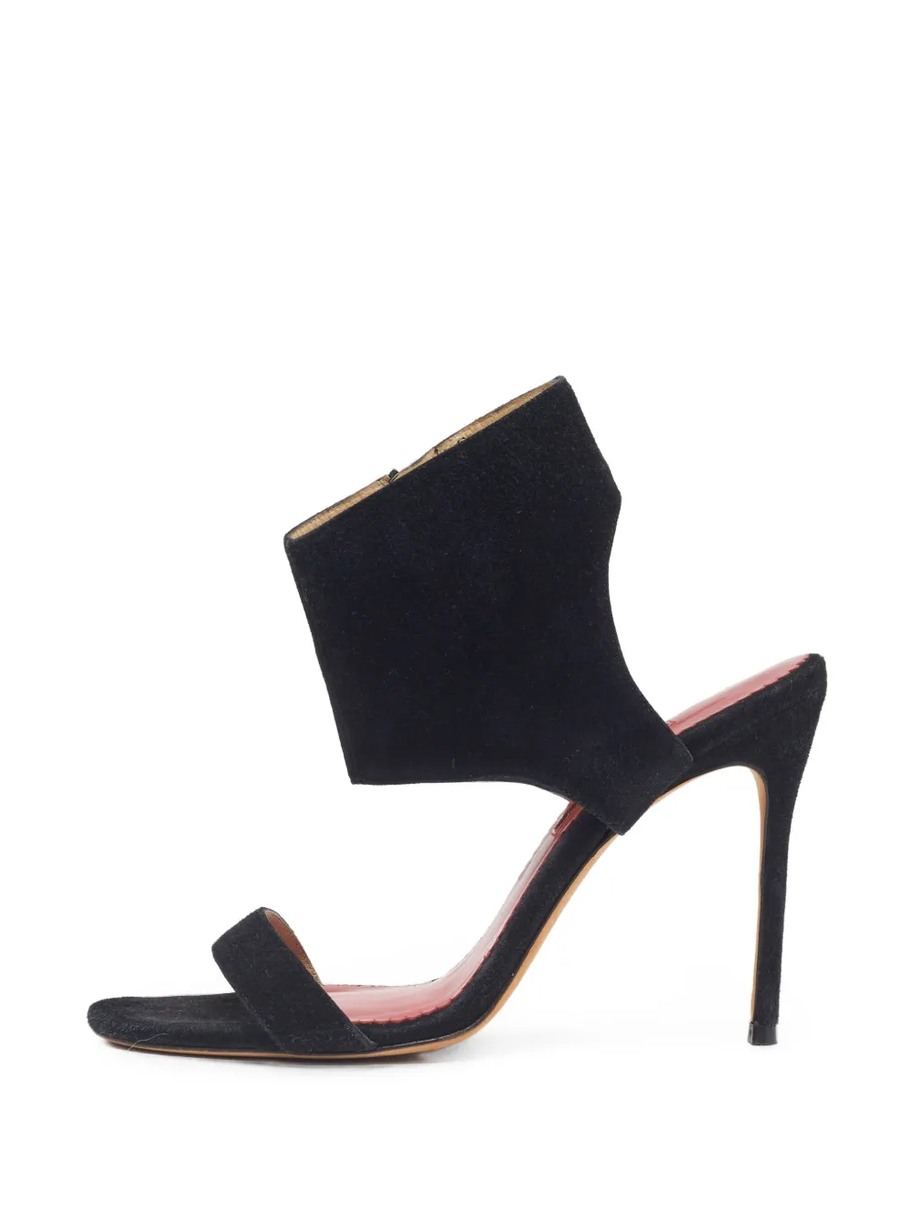 Carolina Herrera Vintage sandales à bride cheville - Noir