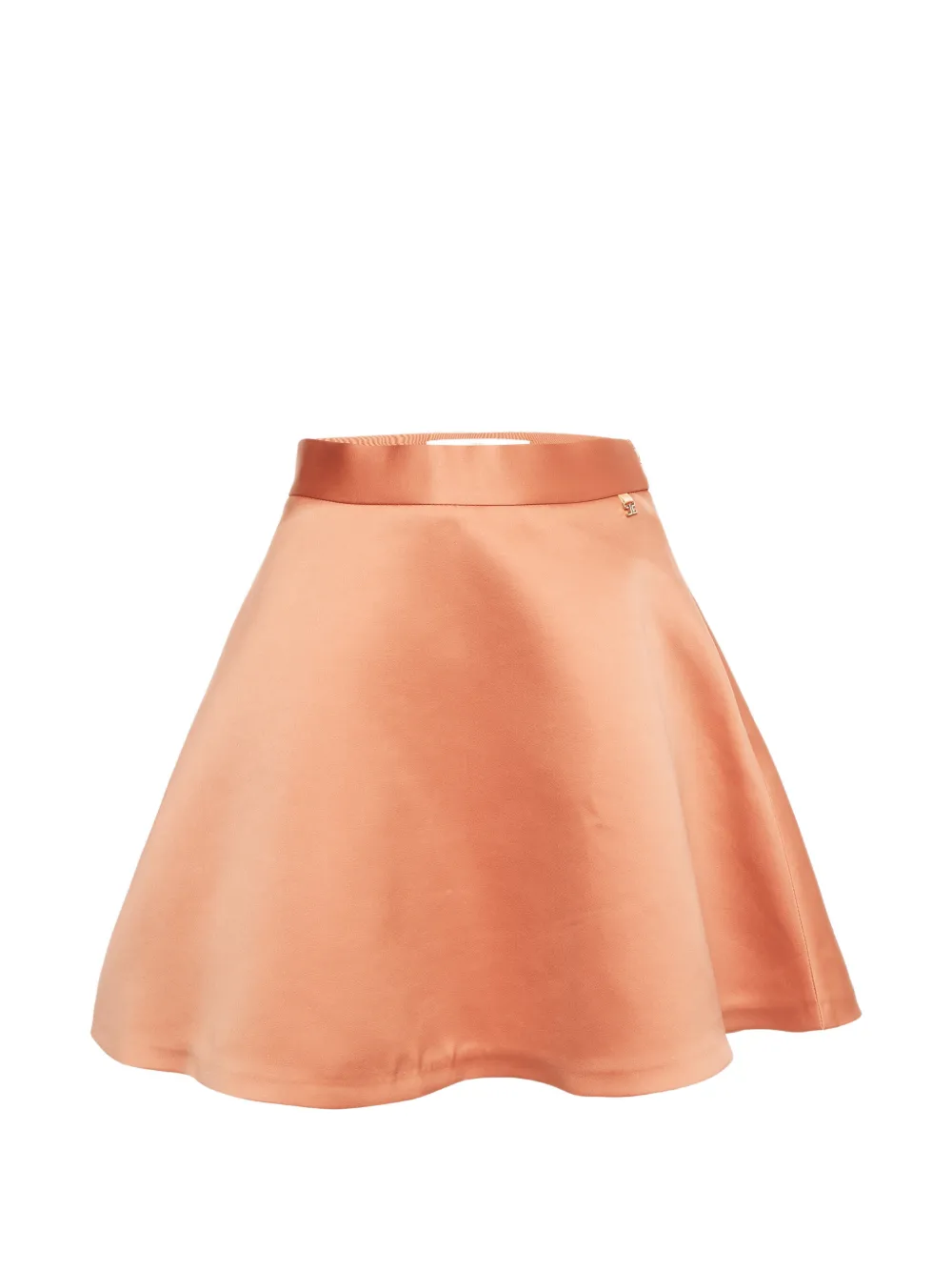 Elisabetta Franchi flared mini skirts - Orange