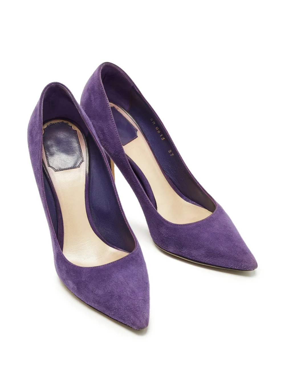 Christian Dior Pre-Owned Cherie pointed-toe pumps - Purple