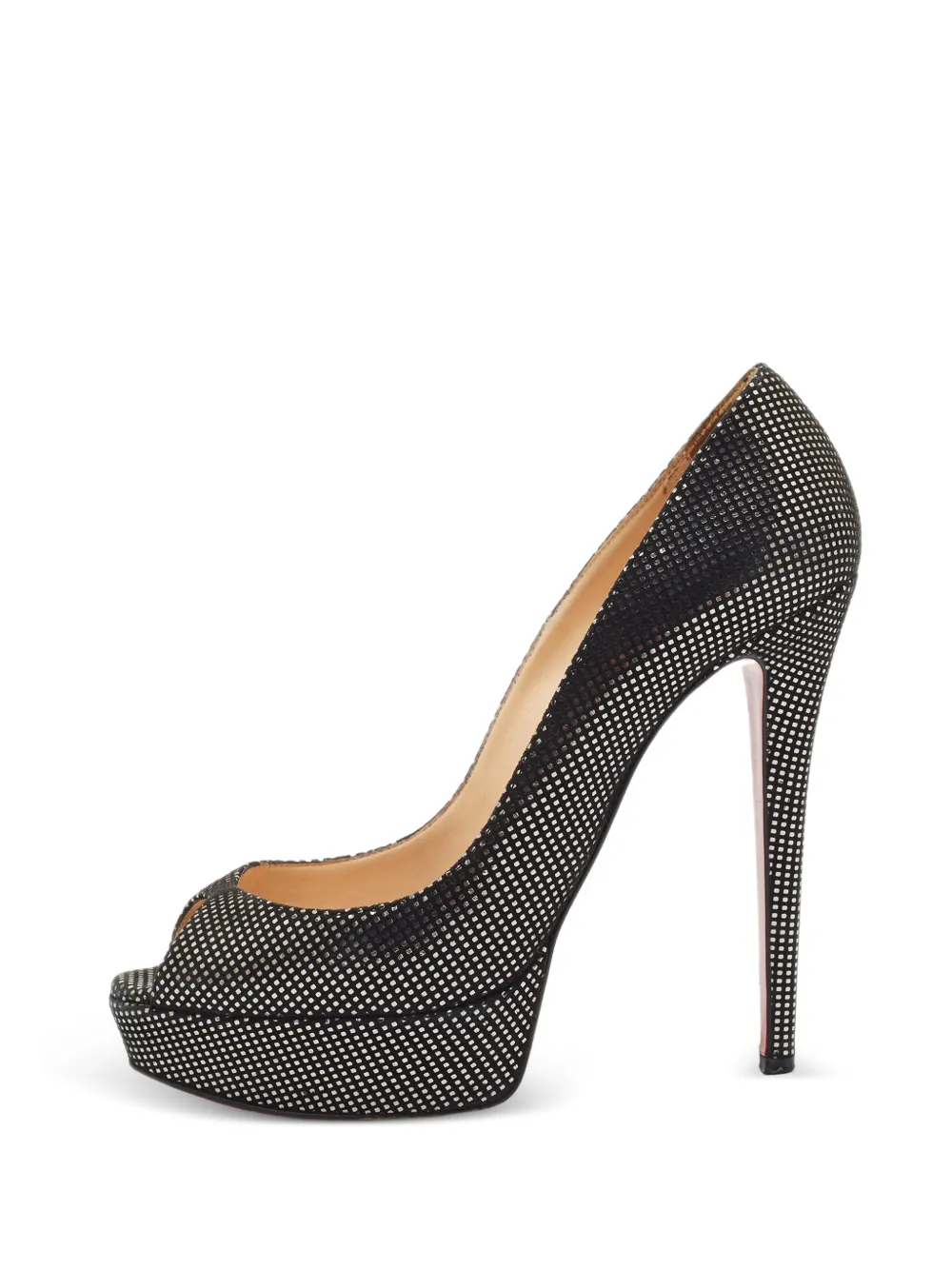 Christian Louboutin Pre-Owned Lady Peep platform pumps - Schwarz