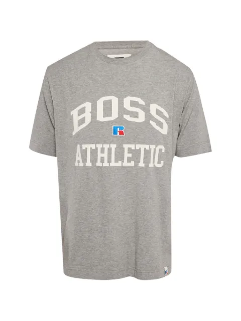 BOSS playera con aplique del logo