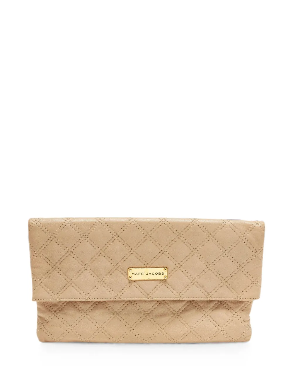 Marc Jacobs Vintage Eugenie quilted clutch bag - Toni neutri