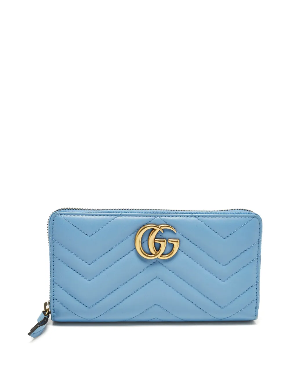 Gucci Pre-Owned Portafoglio GG Marmont matelassé - Blu