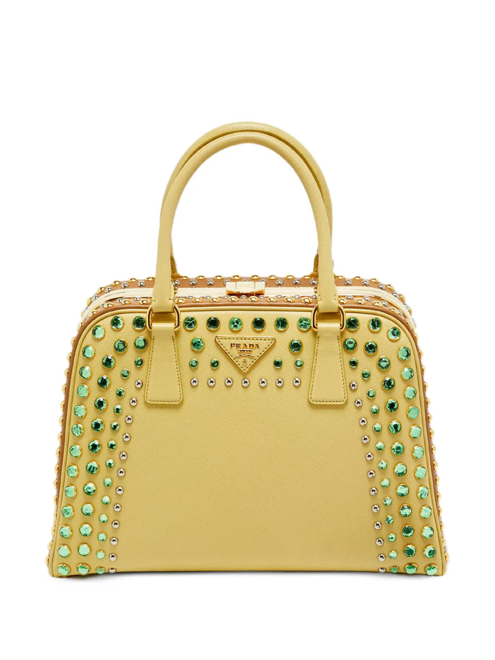 Prada Pre-Owned Pyramid tote bag - Giallo