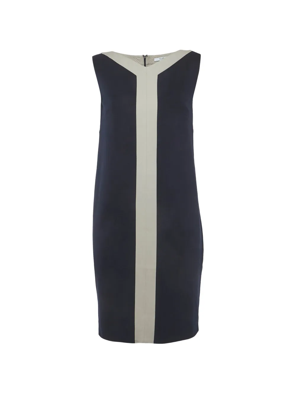 Max Mara V-neck jersey dress - Blu