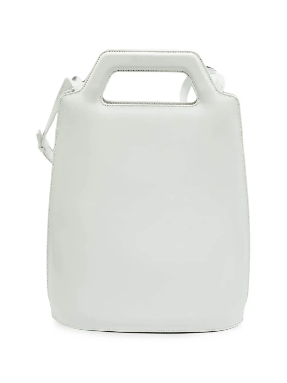 Ferragamo Pre-Owned Wanda leather tote bag - Bianco