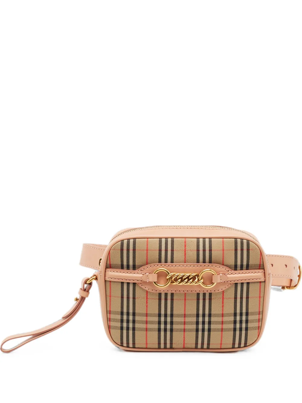 Burberry Pre-Owned Marsupio con motivo Knight Check 1983 - Toni neutri