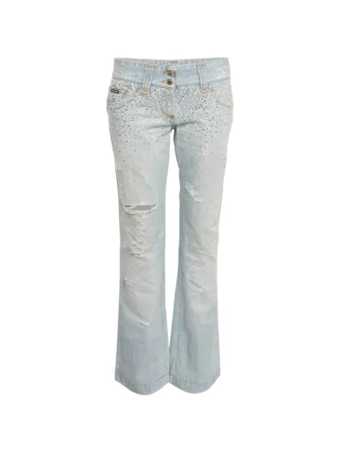 Dolce & Gabbana Pre-Owned rhinestone-embellished jeans