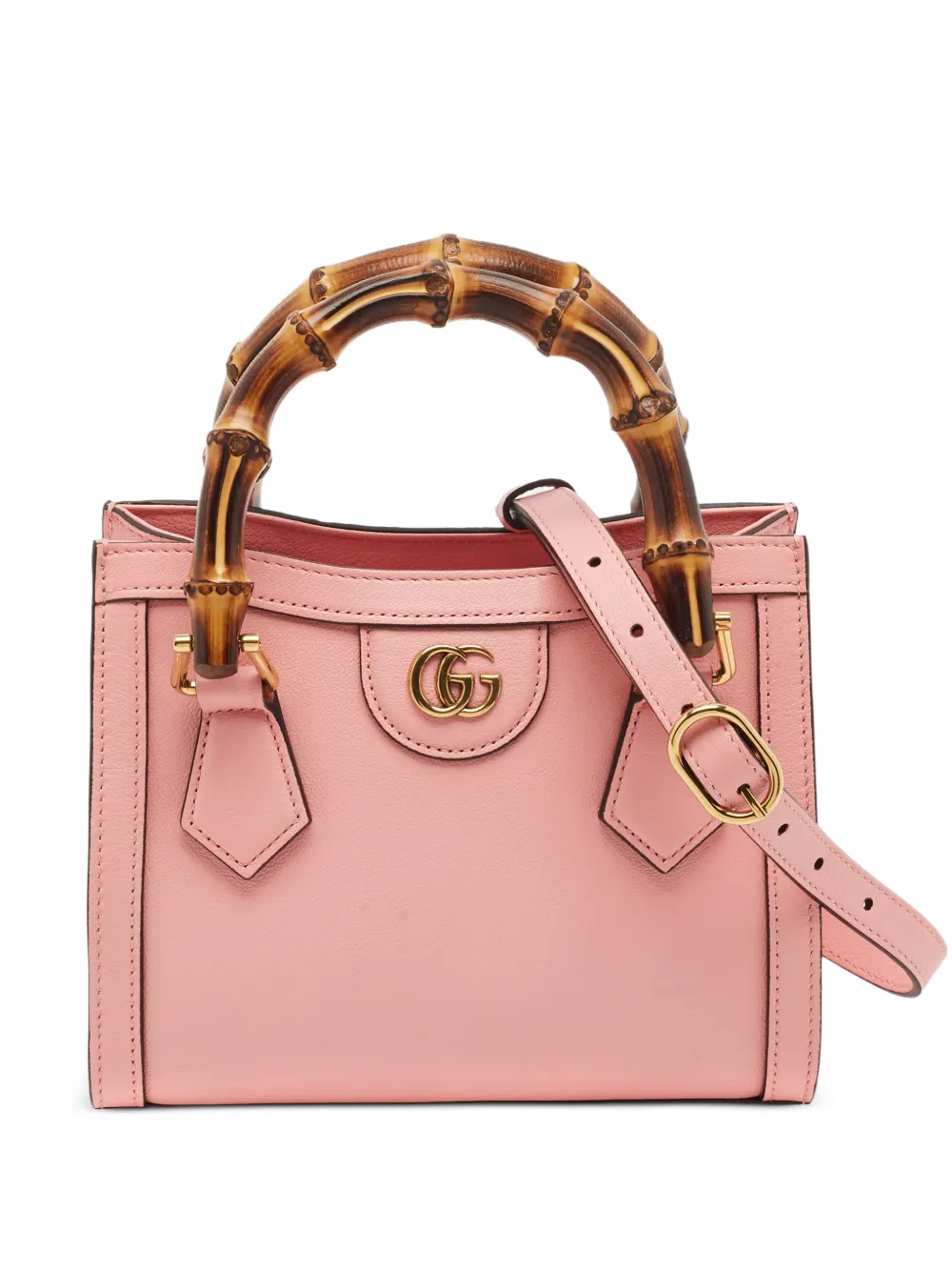 Gucci Pre-Owned mini Bamboo Diana tote bag - Rosa