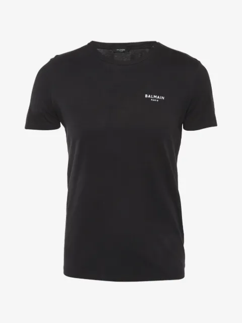 Balmain Pre-Owned logo-print cotton T-shirt