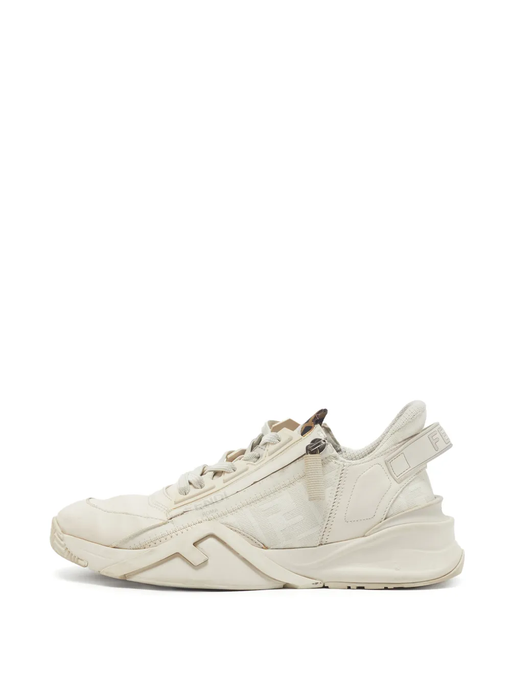 Fendi Pre-Owned Sneakers Flow FF - Toni neutri