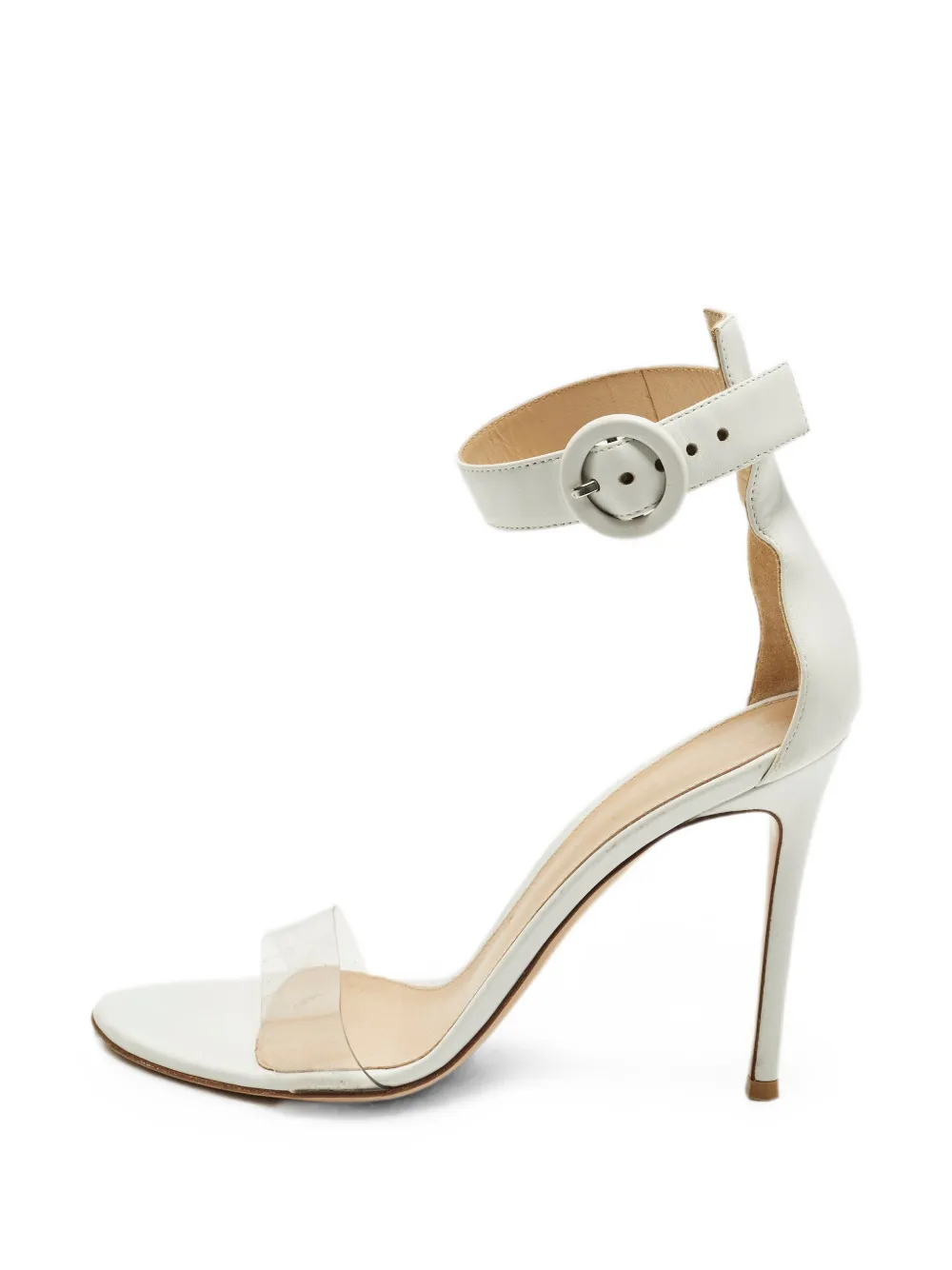 Gianvito Rossi Portofino ankle-strap sandals - Weiß