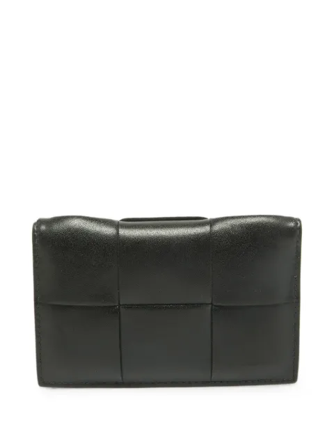 Bottega Veneta Pre-Owned tarjetero Cassette de piel Intrecciato 2020