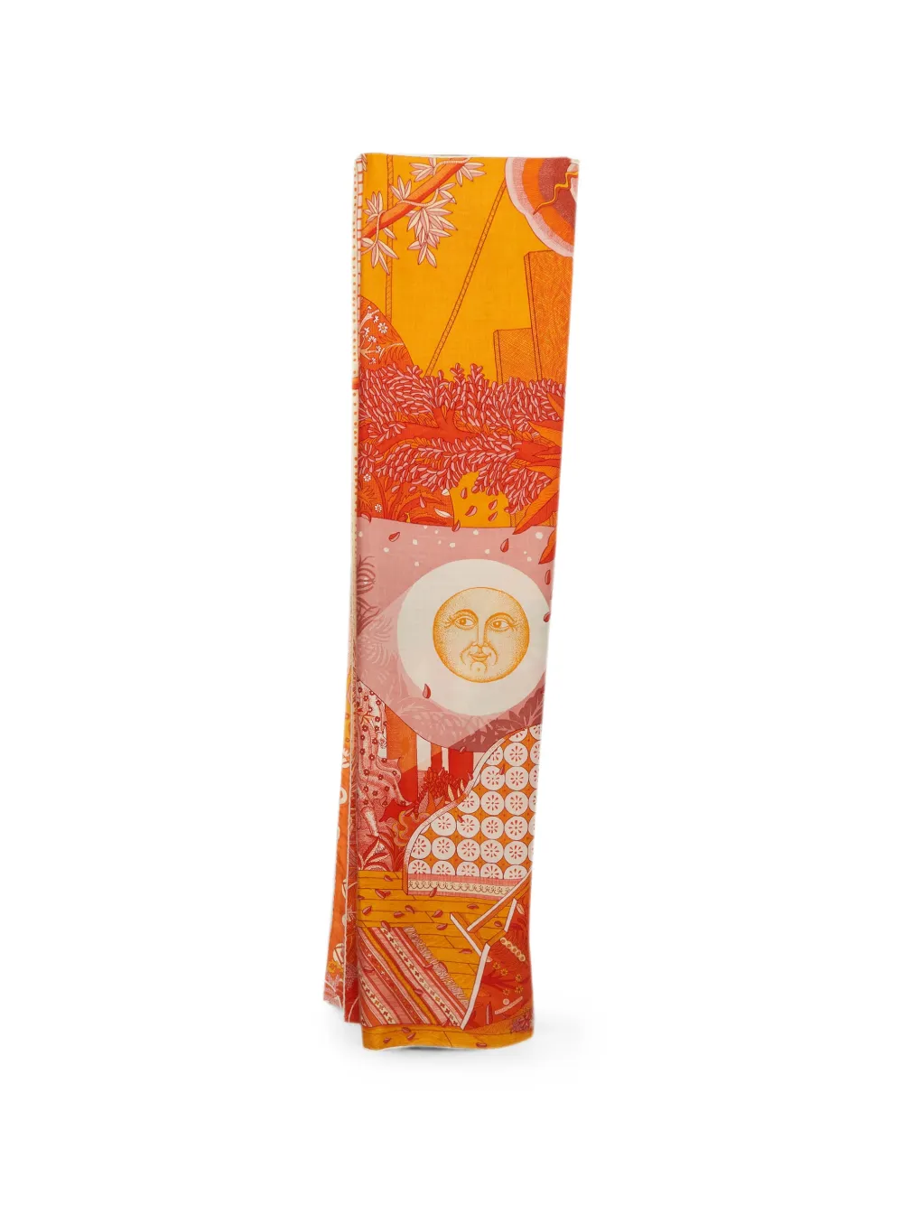 Hermès Pre-Owned Acte III Scene I La Clairiere shawl - Arancione