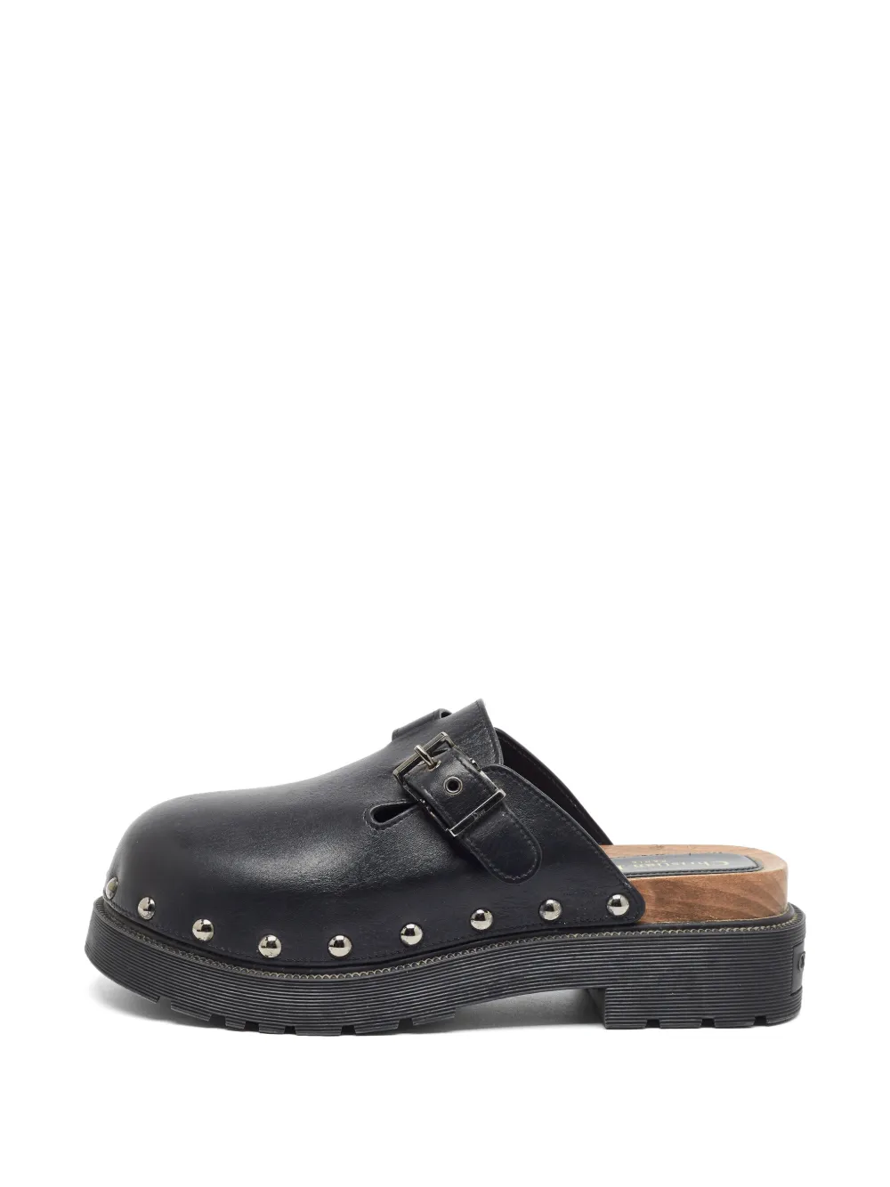 Christian Dior Pre-Owned Diorquake platform clogs - Schwarz