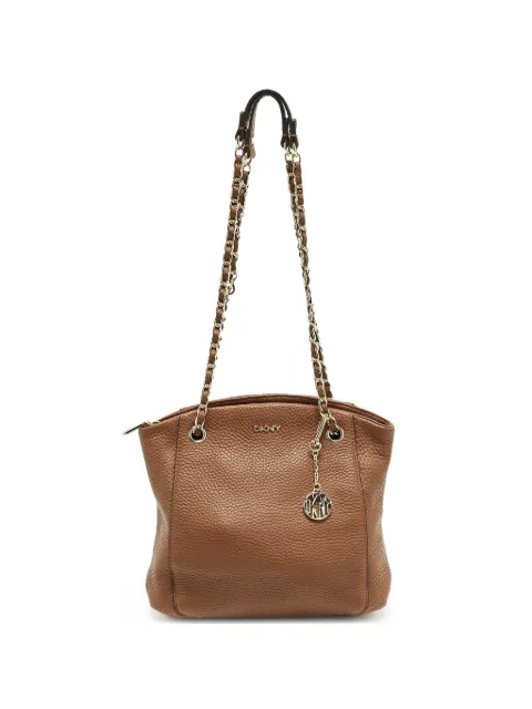 DKNY Vintage chain-strap tote bag