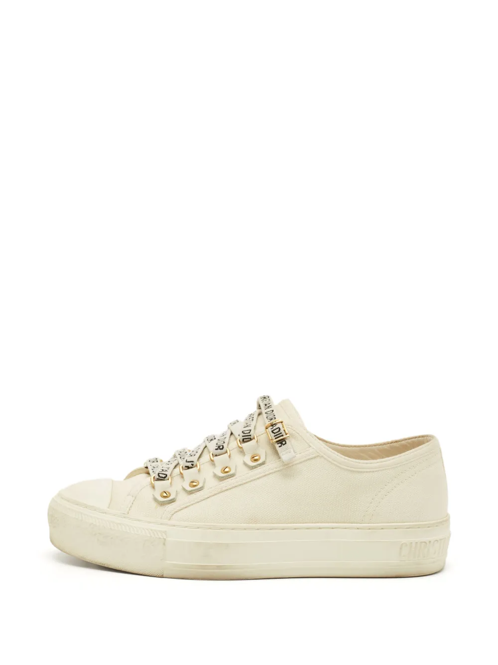 Christian Dior Pre-Owned Walk'n'Dior low-top sneakers - Nude