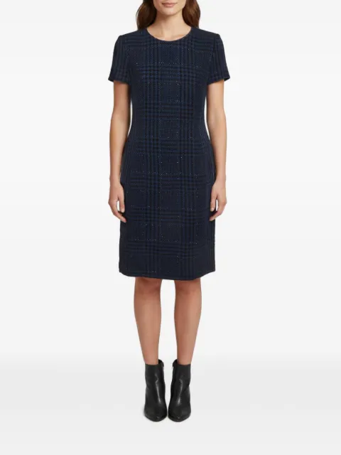 Escada Pre-Owned vestido con motivo de cuadros